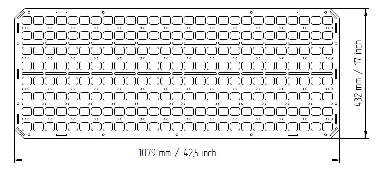 CAD креслення кастомної панелі